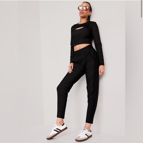 NWT OLD NAVY High-waisted Powersoft combination taper pants XXL - Picture 1 of 10